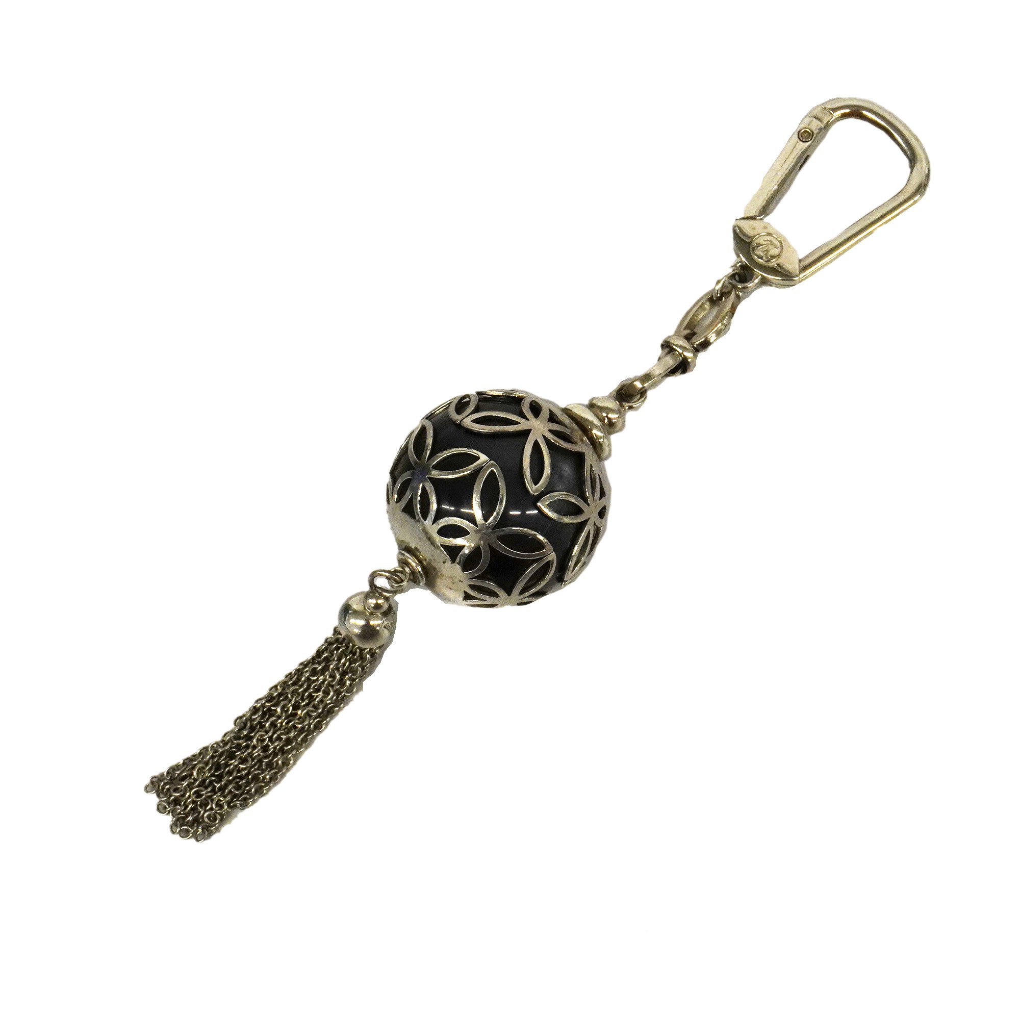 Louis Vuittonauth Portocre Ice Ball M66789 Keyring [Silver]
